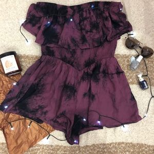 💜Forever 21 Strapless Romper💜